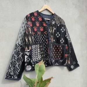 Handmade Kantha Quilted Jacket